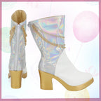 Kpop Demon Hunters Mira Cosplay Shoes Shining Boots High Heel Custom Made