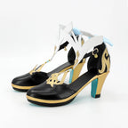 Chaussures de cosplay Escoffier de Genshin Impact, bottes en cuir sur mesure, toutes tailles