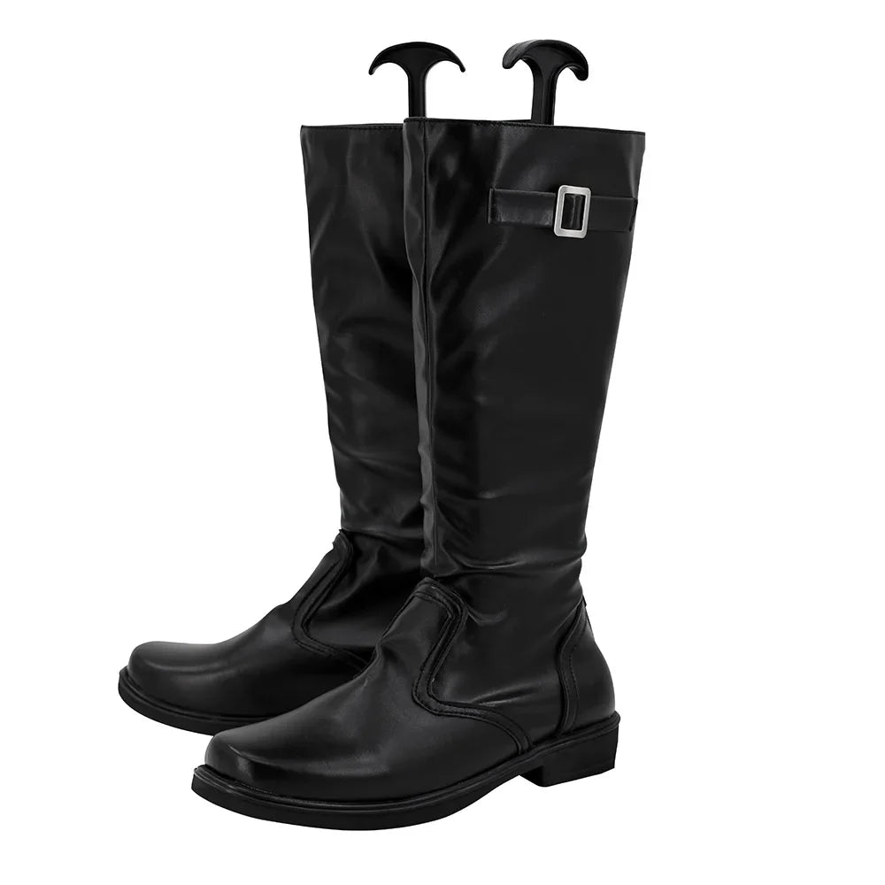 Star Wars TIE Fighter Pilot Cosplay Boots Black Shoes