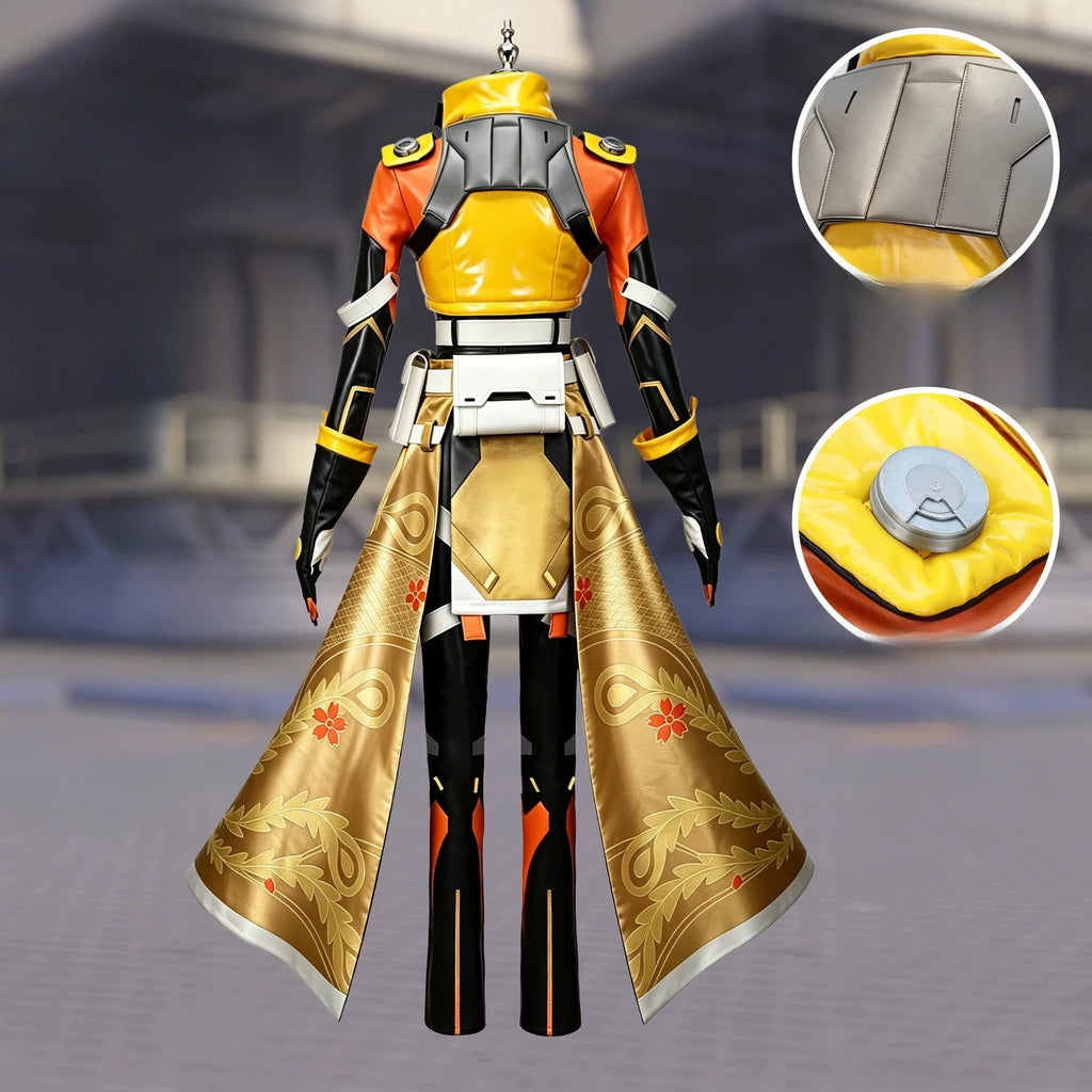 Overwatch Kiriko Phoenix Cosplay Costume Full Set