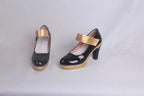 LOL KDA Ahri Cosplay Shoes Black Boots Custom Made