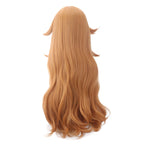The Super Mario Bros Princess Peach Cosplay Wig Blonde Long Curly Hair