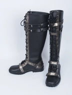 Kingsglaive Final Fantasy XV Nyx Ulric Cosplay Boots Black Shoes