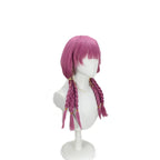 Frieren Beyond Journey's End Aura Cosplay Wig Pink Purple Braided Hair