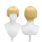 Attack on Titan Yelena Cosplay Wig Short Bob Blonde Hair