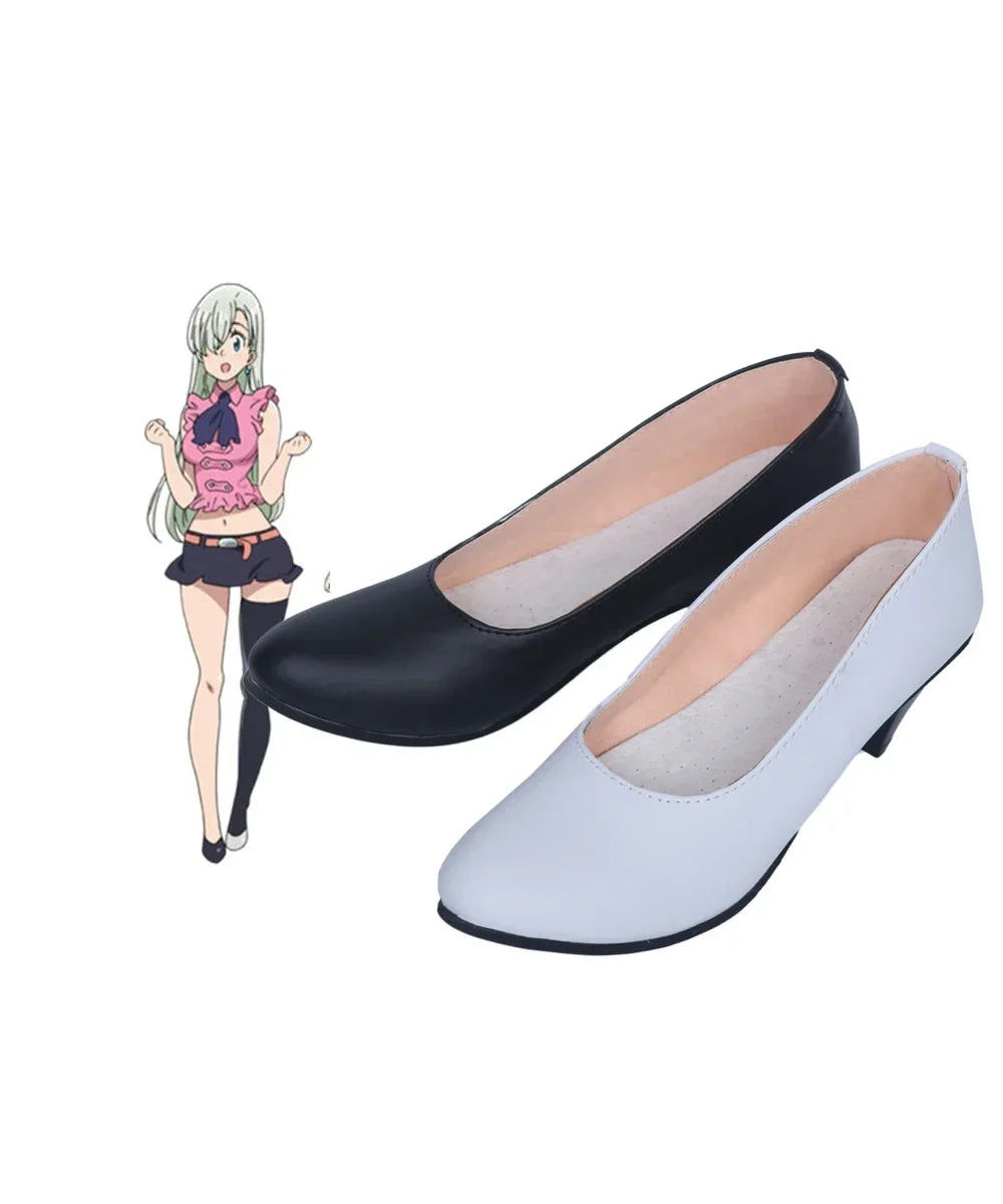 Seven Deadly Sins Elizabeth Cosplay Boots Liones Princess Shoes Custom Made