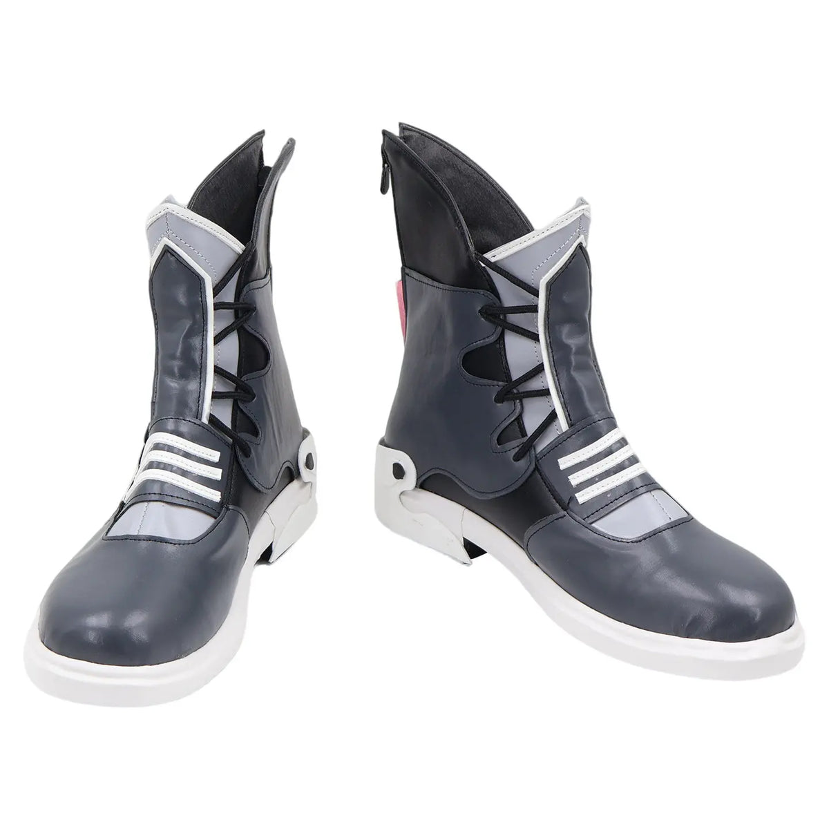 Zenless Zone Zero YeShiyuan Cosplay Boots Grey Shoes