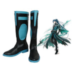 Wuthering Waves Jiyan Cosplay Shoes Leather Boots Custom Made Any Size