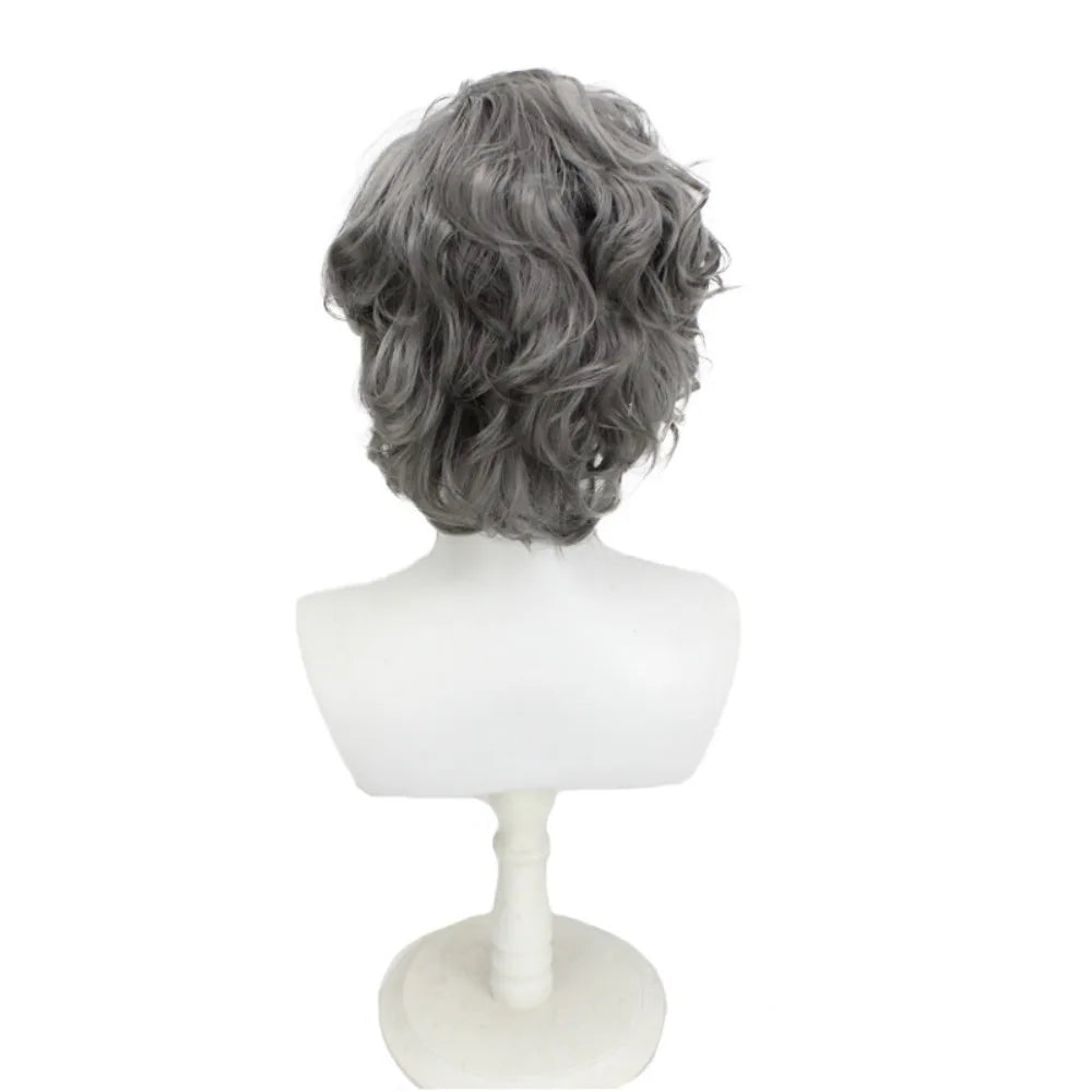 Star Wars Old Luke Skywalker Cosplay Wig Gray Hair