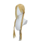 Cammy White Street Fighter Cosplay Wig Blonde Twin Drills Pigtails | MiDicosplay