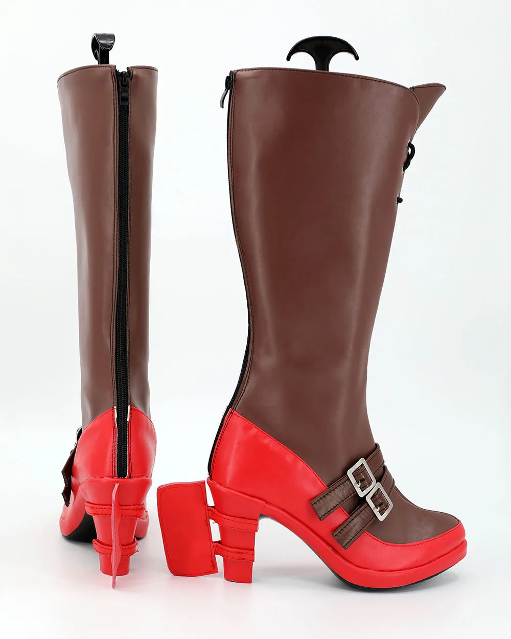 Kantai Collection Gotland Cosplay Shoes Brown Boots Custom Made