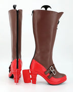 Kantai Collection Gotland Cosplay Shoes Brown Boots Custom Made