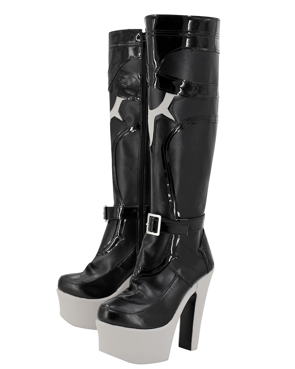 Honkai Star Rail Phainon Cosplay Shoes Black Boots Custom Made