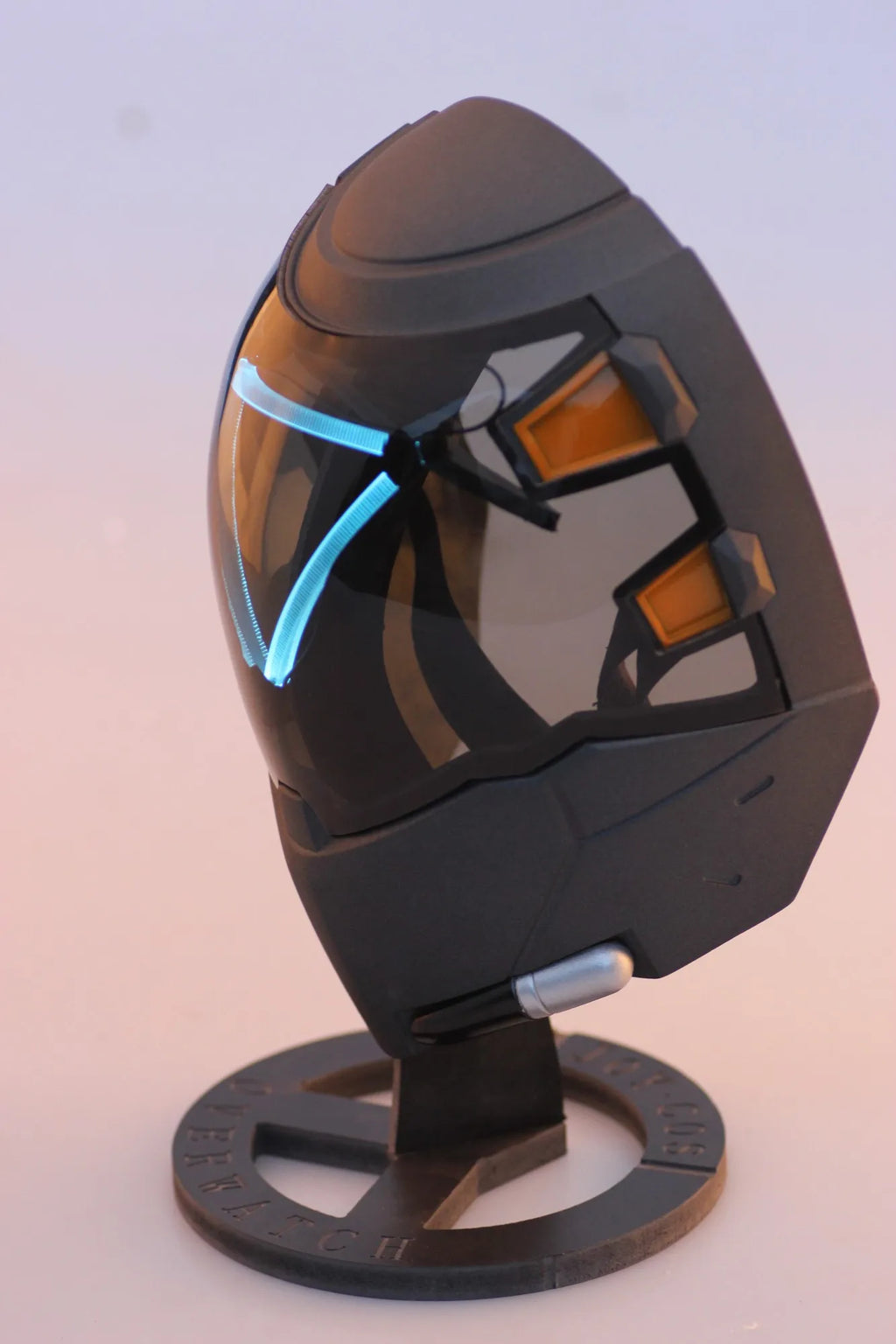 Overwatch Ana Shrike Cosplay Mask Prop FRP