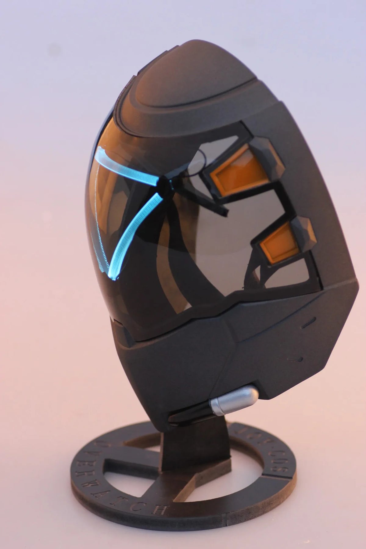 Overwatch Ana Shrike Cosplay Mask Prop FRP