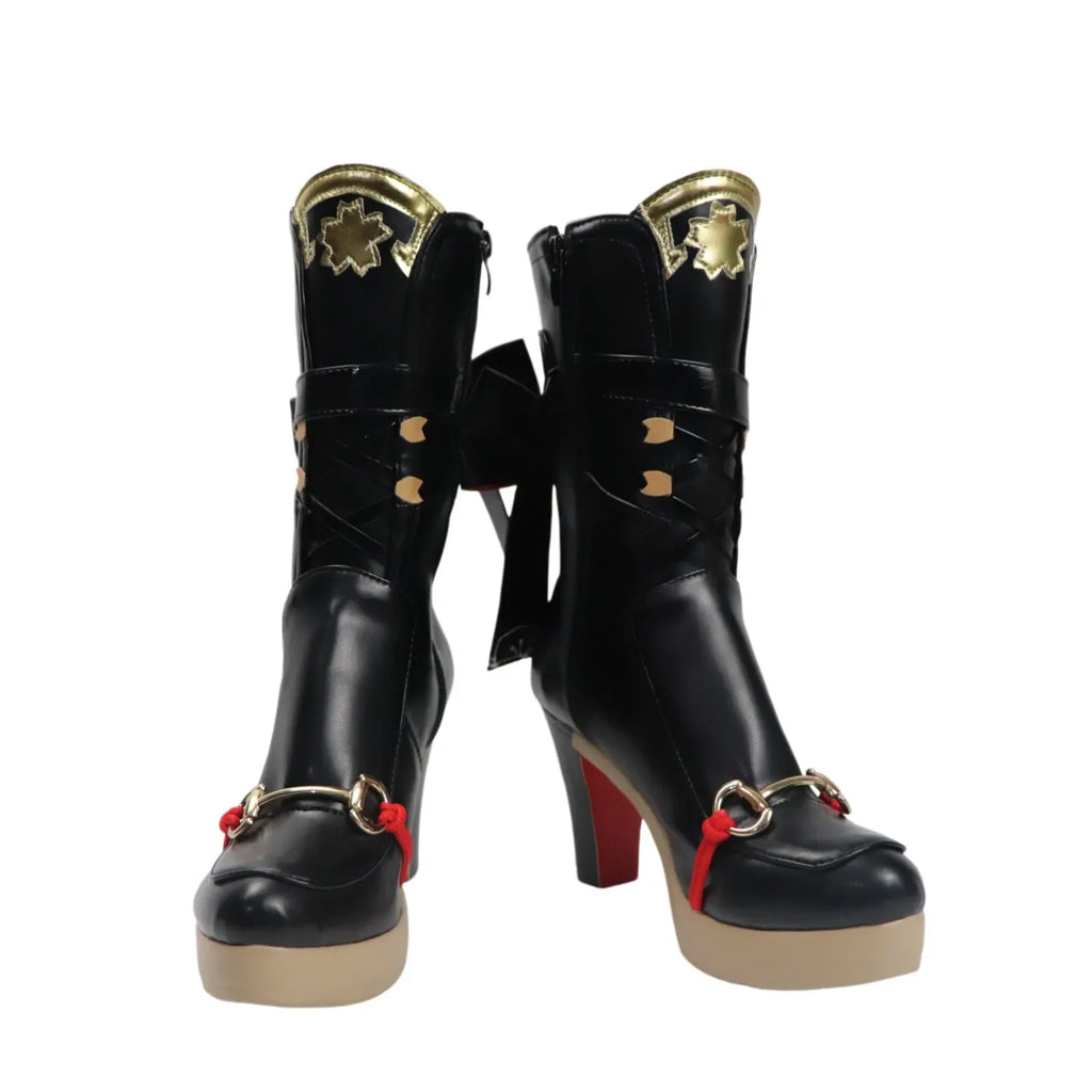 Honkai Star Rail Evanescia Cosplay Shoes High Heels Boots