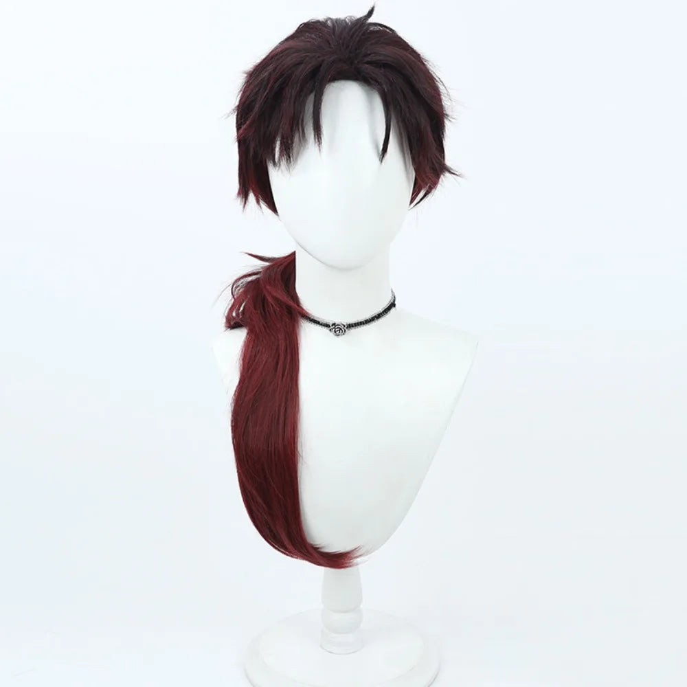 Arknights Hoederer Cosplay Wig Layered Hair