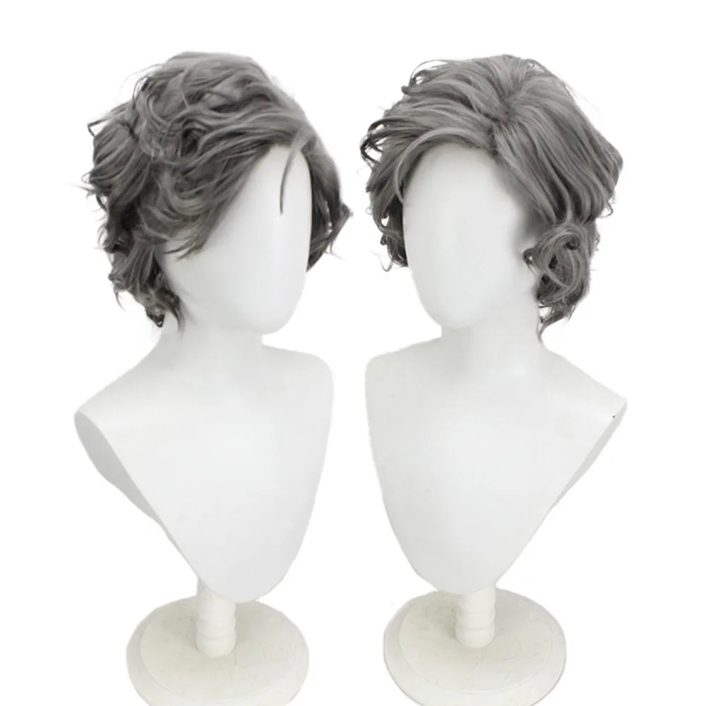 Star Wars Old Luke Skywalker Cosplay Wig Gray Hair