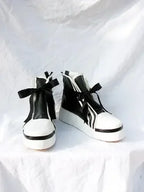 Custom Final Fantasy Tifa Lockhart Cosplay Boots Black Shoes | MiDicosplay