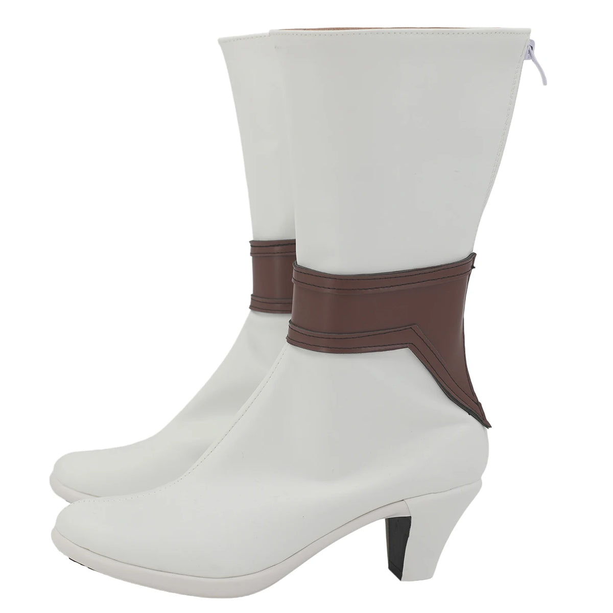Sword Art Online Asuna Cosplay Boots White Shoes High Heel