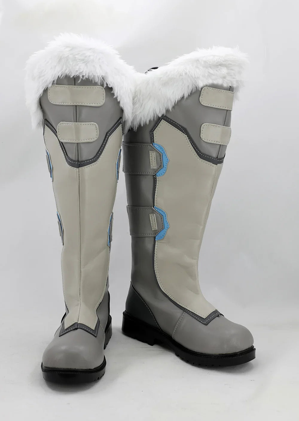 Custom Made Overwatch Mei Cosplay Boots Long Custom Costume Shoes for Men & Women | MiDicosplay