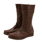 Star Wars The Rise of Skywalker Finn Cosplay Boots Brown Shoes