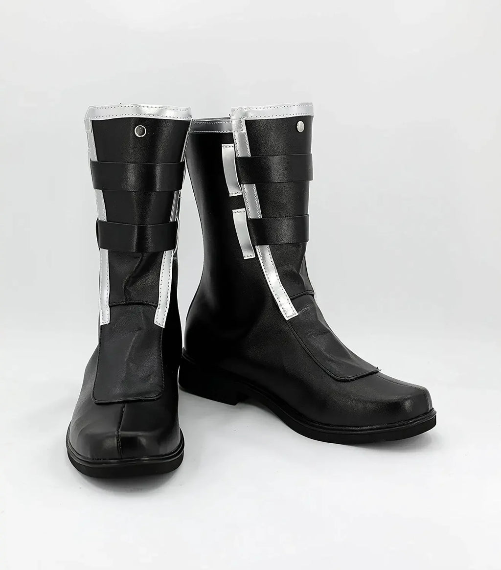 Sword Art Online Fatal Bullet Kirito Cosplay Boots Black Shoes