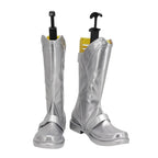 Sword Art Online Alicization Eugeo Cosplay Boots Silver Shoes