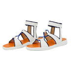 Naruto Uzumaki Cosplay Sandals Anime Orange Ninja Shoes Custom Made