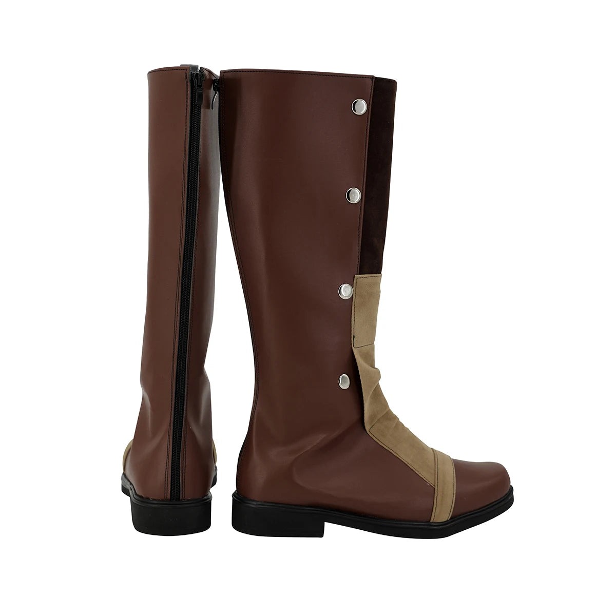 LOL Arcane Silco Cosplay Boots Brown Shoes