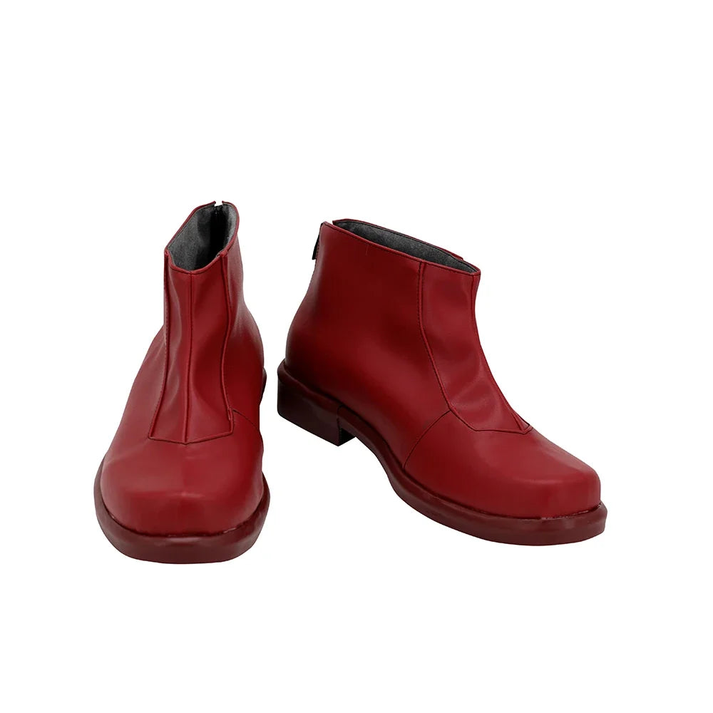 The Seven Deadly Sins Ban Cosplay Boots Red Shoes