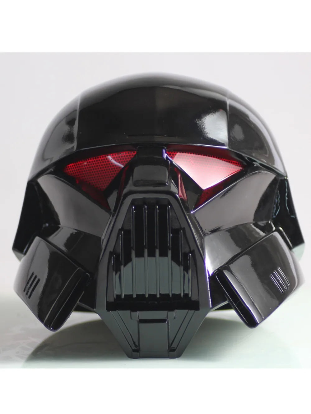 Star Wars Glowing Dark Trooper Helmet Din Djarin Black Knight Cosplay Mask Prop | MiDicosplay