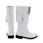 Final Fantasy 14 Alphinaud Cosplay Boots White Shoes