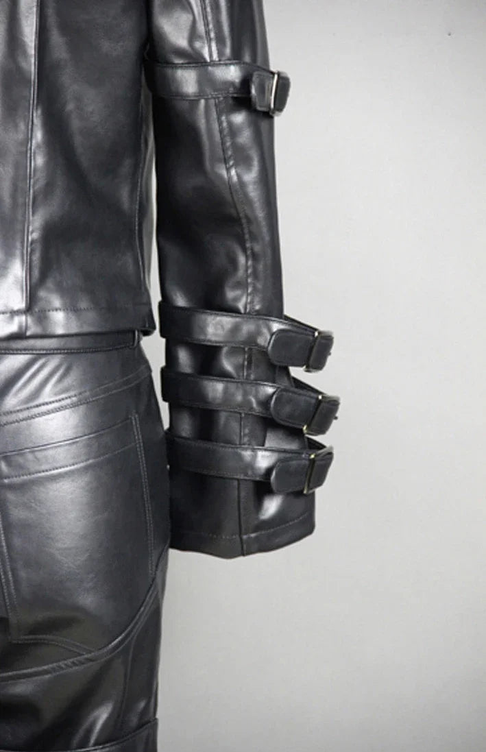 King of Fighters 99 K DASH Black Cosplay Costume