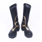 Fate Grand Order FGO Caster Merlin Cosplay Boots High Heel Shoes