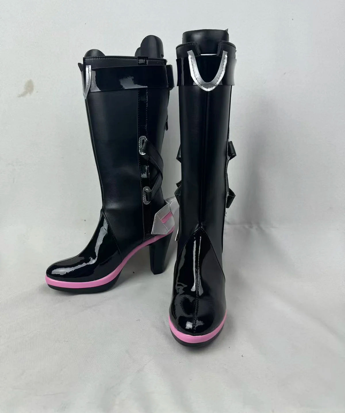 Arknights Endfield Laevatain Cosplay Boots Black Shoes Custom Made