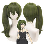 Frieren Funeral Yubel Cosplay Wig Green Long Anime Hair