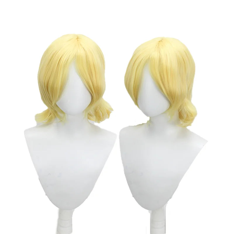 Limbus Company Don Quixote Cosplay Wig Yellow Hair