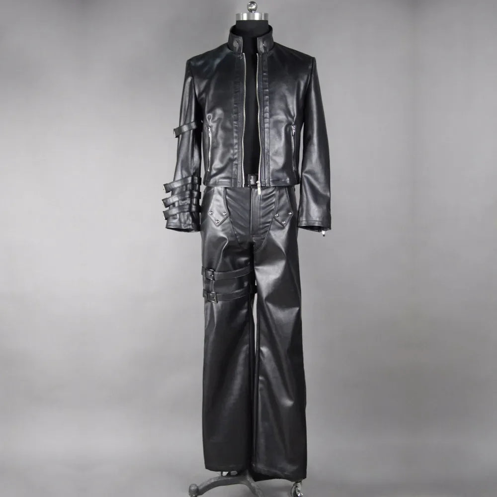King of Fighters 99 K DASH Black Cosplay Costume