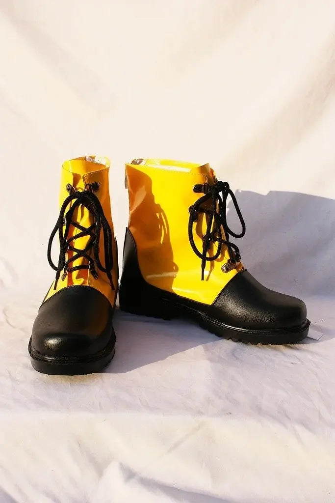 Final Fantasy Tidus Cosplay Shoes Yellow Boots