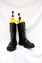 Final Fantasy Crisis Core FF7 Zack Fair Cosplay Boots Black Shoes