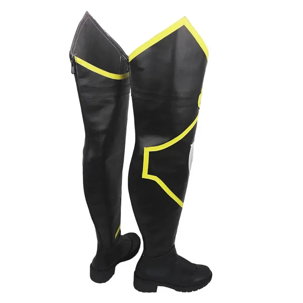 Valorant Viper Cosplay Boots Over Knee Shoes Custom Made