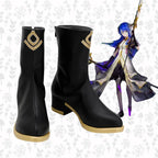 Arknights Mostima Cosplay Boots Black Shoes