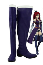 Fairy Tail Erza Scarlet Cosplay Shoes Boots Custom Made