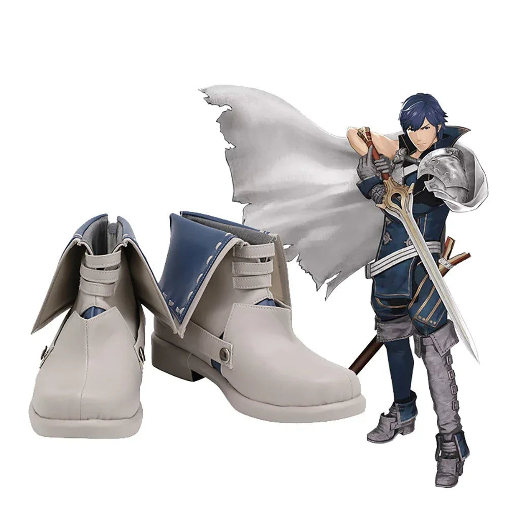 Fire Emblem Awakening Chrom Cosplay Boots Custom Made Shoes