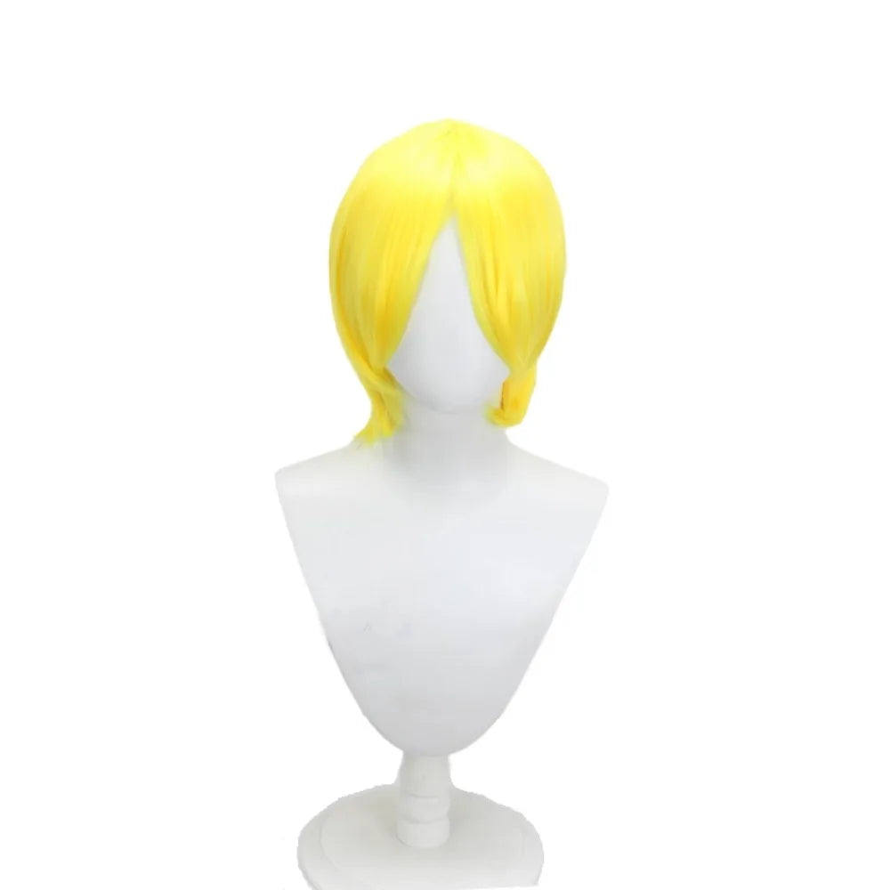 Limbus Company Don Quixote Cosplay Wig Yellow Hair
