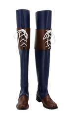 Final Fantasy 16 Jill Warrick Cosplay Boots Black Long Shoes