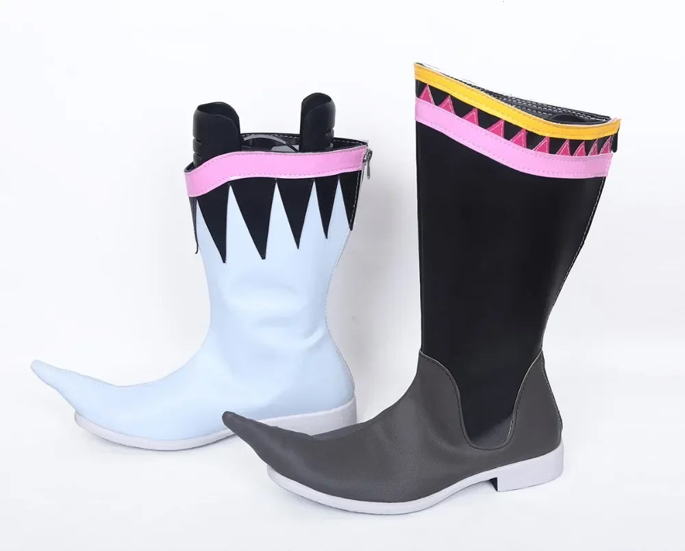 Final Fantasy VI Kefka Palazzo Cosplay Shoes Custom Made Boots