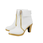 Fate Grand Order FGO Aesc the Savior Cosplay Boots Custom White Shoes