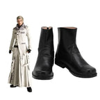 Final Fantasy VII Remake Rufus Shinra Cosplay Boots Black Shoes
